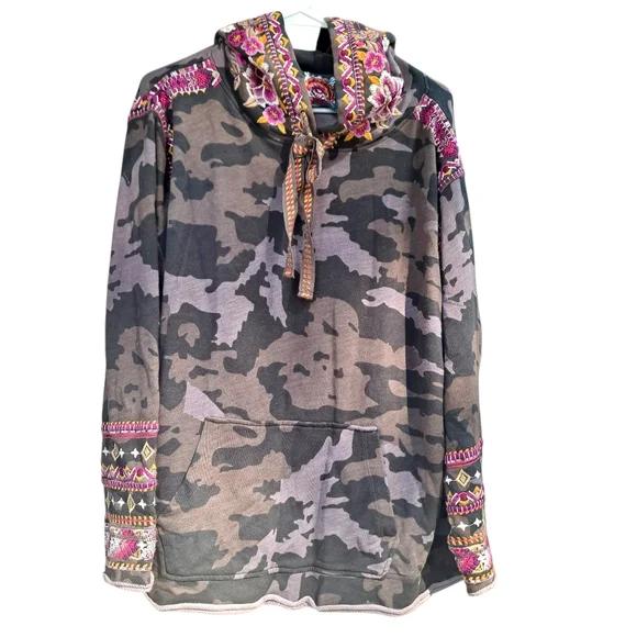 Johnny Was Valmere Pull on Hoodie Size M price firm - Picture 2 of 6